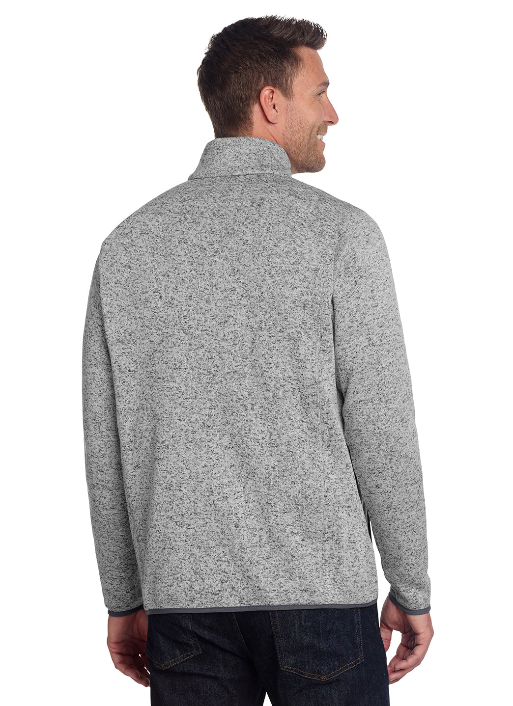 Port Authority Men's Sweater Fleece Jacket - Image 19