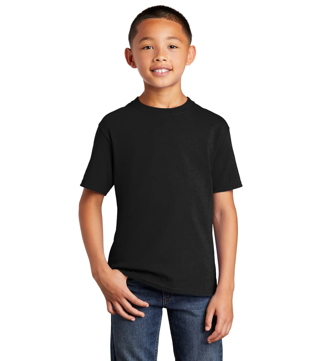 Port & Company Youth Core Cotton Short Sleeve Tee - Image 6