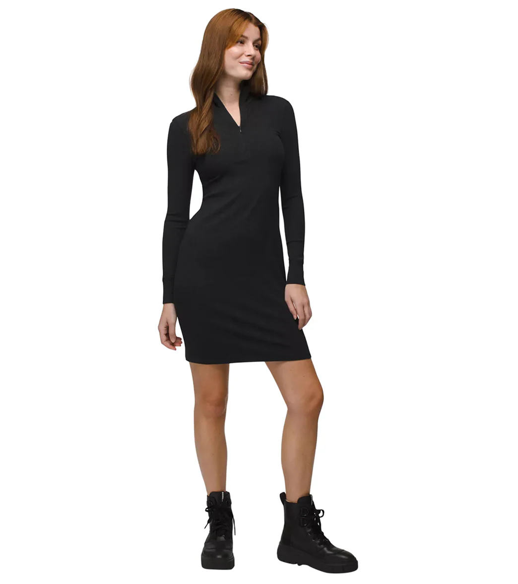 prAna Foundation Rib Long Sleeve Dress - Image 3