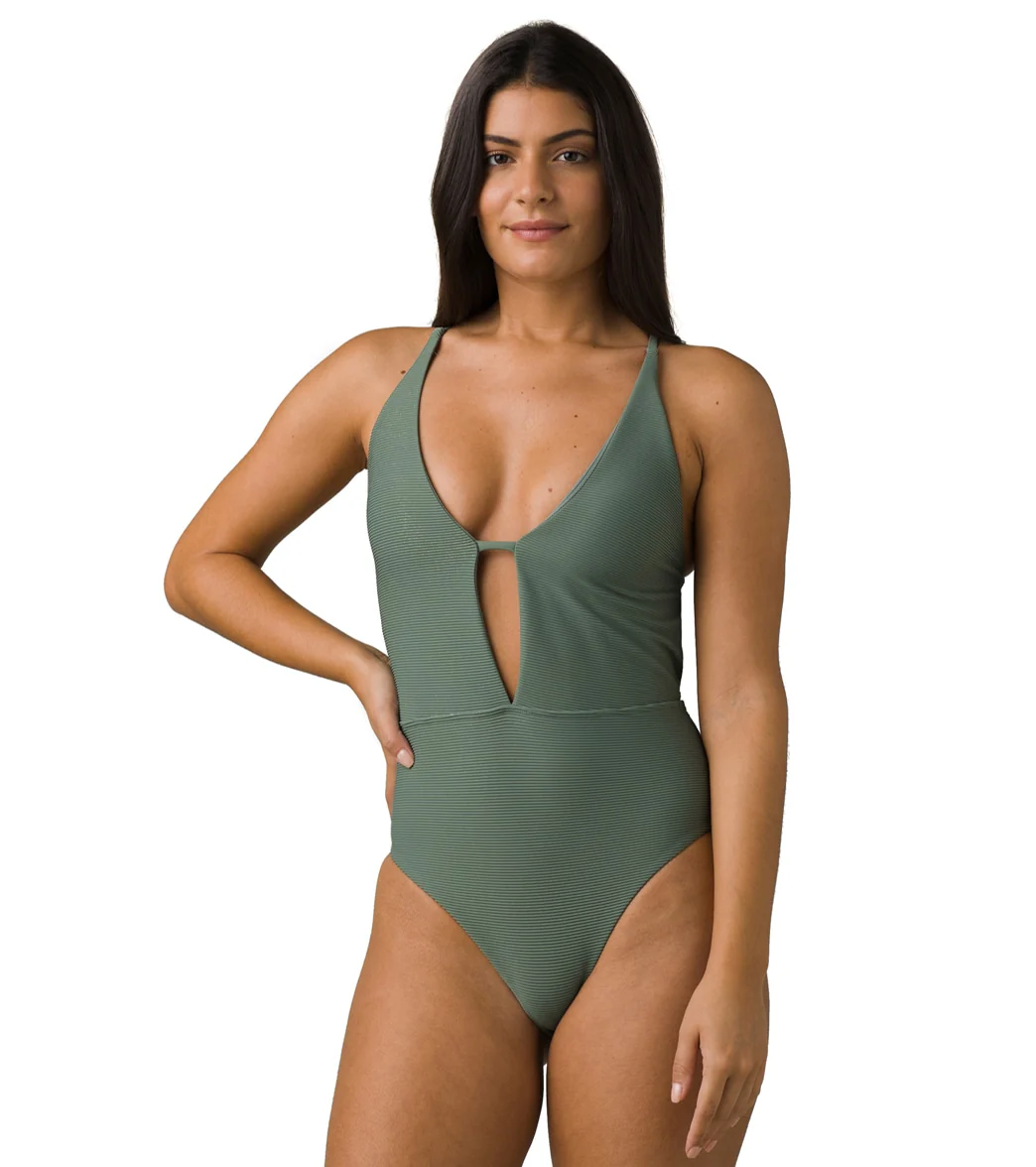 prAna La Plata Ottoman Ribbed One Piece Swimsuit - Image 6