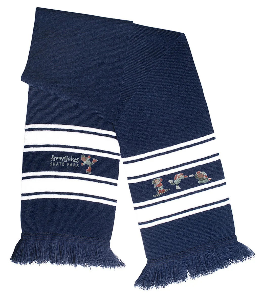 Prime Line Stripe Knit Scarf - Image 9