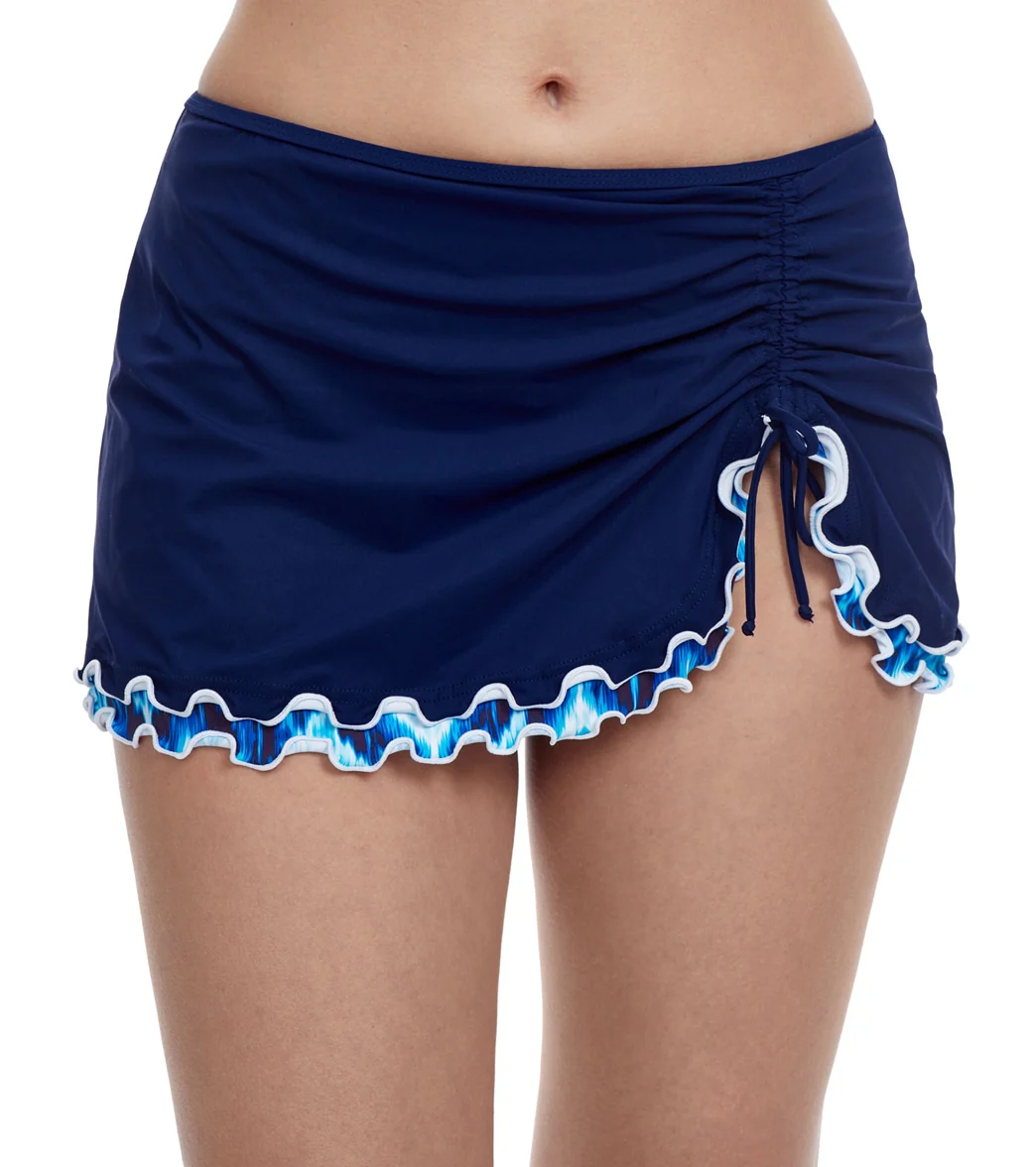 Profile by Gottex Women's Ocean Side Shirred Swim Skirt - Image 6