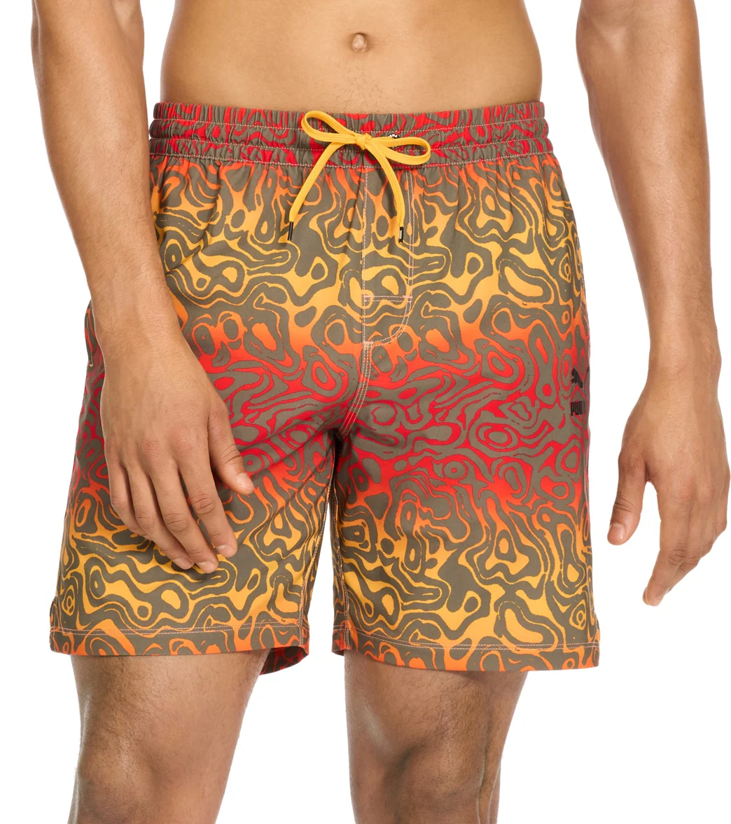 Puma Men's 7" Novelty Swim Trunks - Image 14