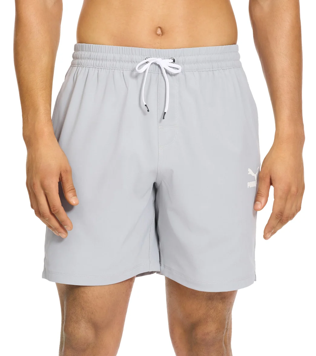 Puma Men's 7" Quickdry Branded Swim Trunks - Image 6