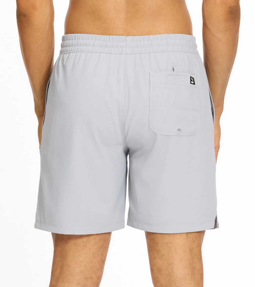 Puma Men's 7" Quickdry Branded Swim Trunks - Image 7