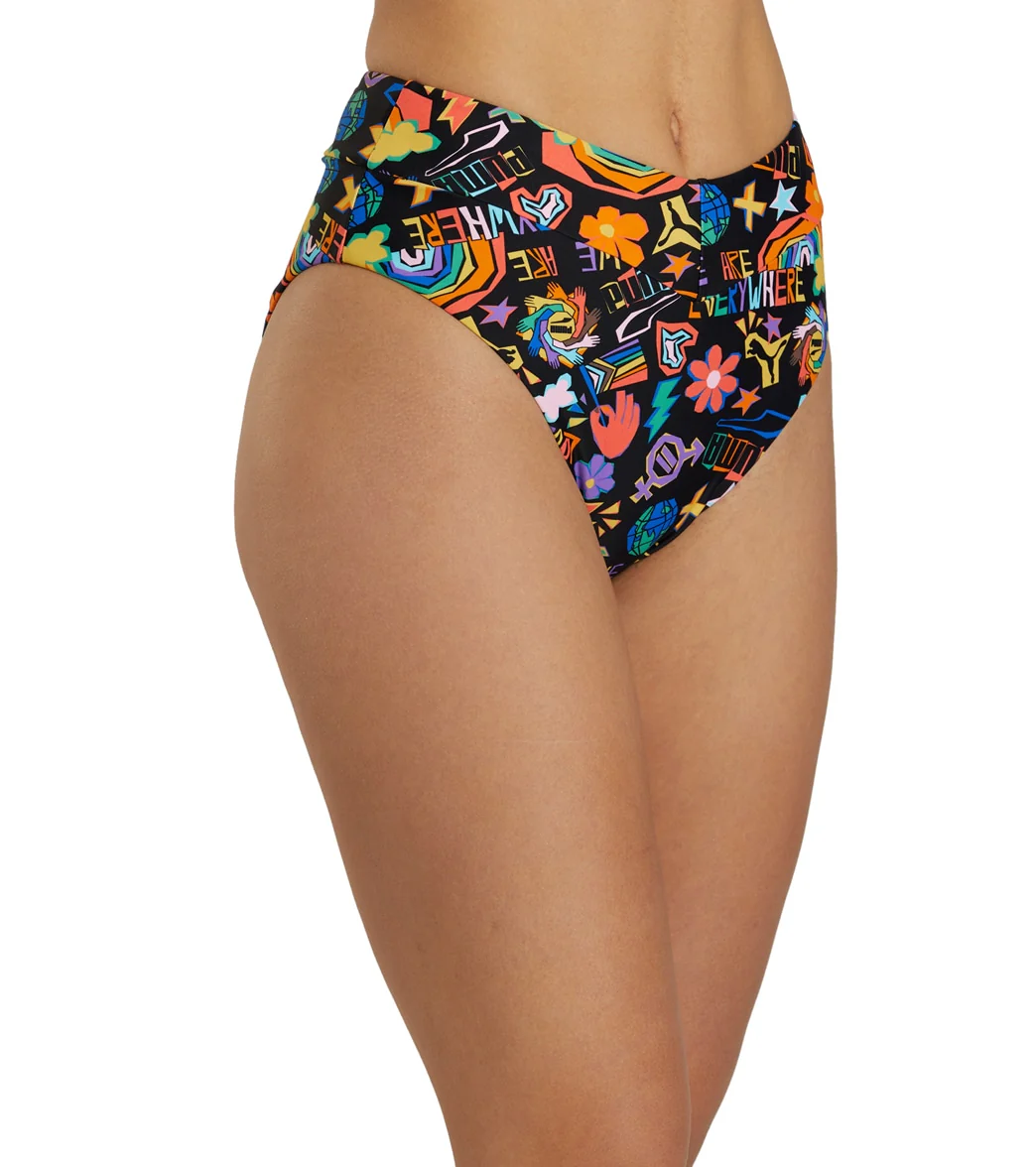 Puma Women's High Cut Bikini Bottom - Image 9