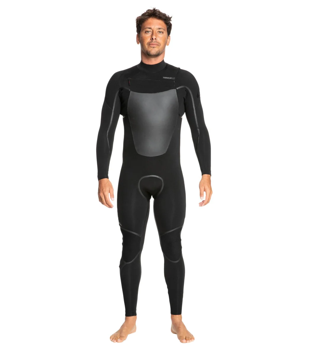 Quiksilver Men's 3/2mm Marathon Sessions Chest Zip Fullsuit Wetsuit - Image 6