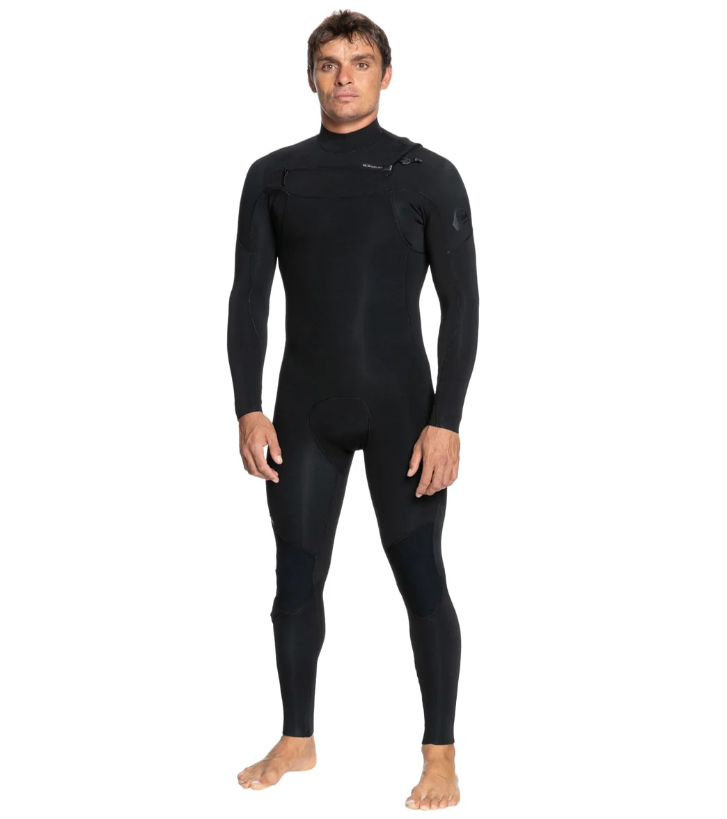 Quiksilver Men's 4/3MM Sessions Chest Zip Full Wetsuit