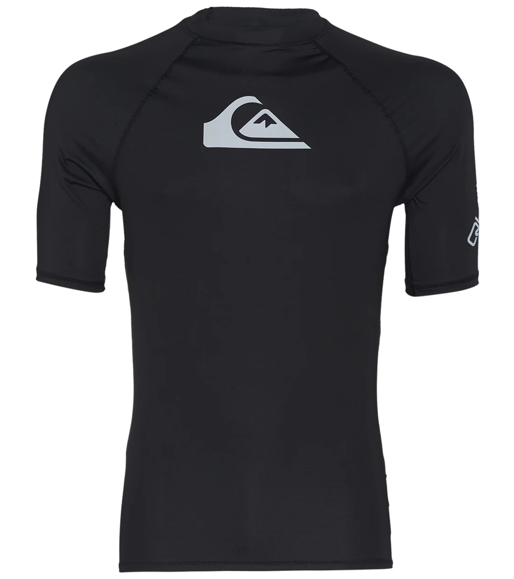 Quiksilver Men's All Time Short Sleeve UPF 50 Rash Guard - Image 13