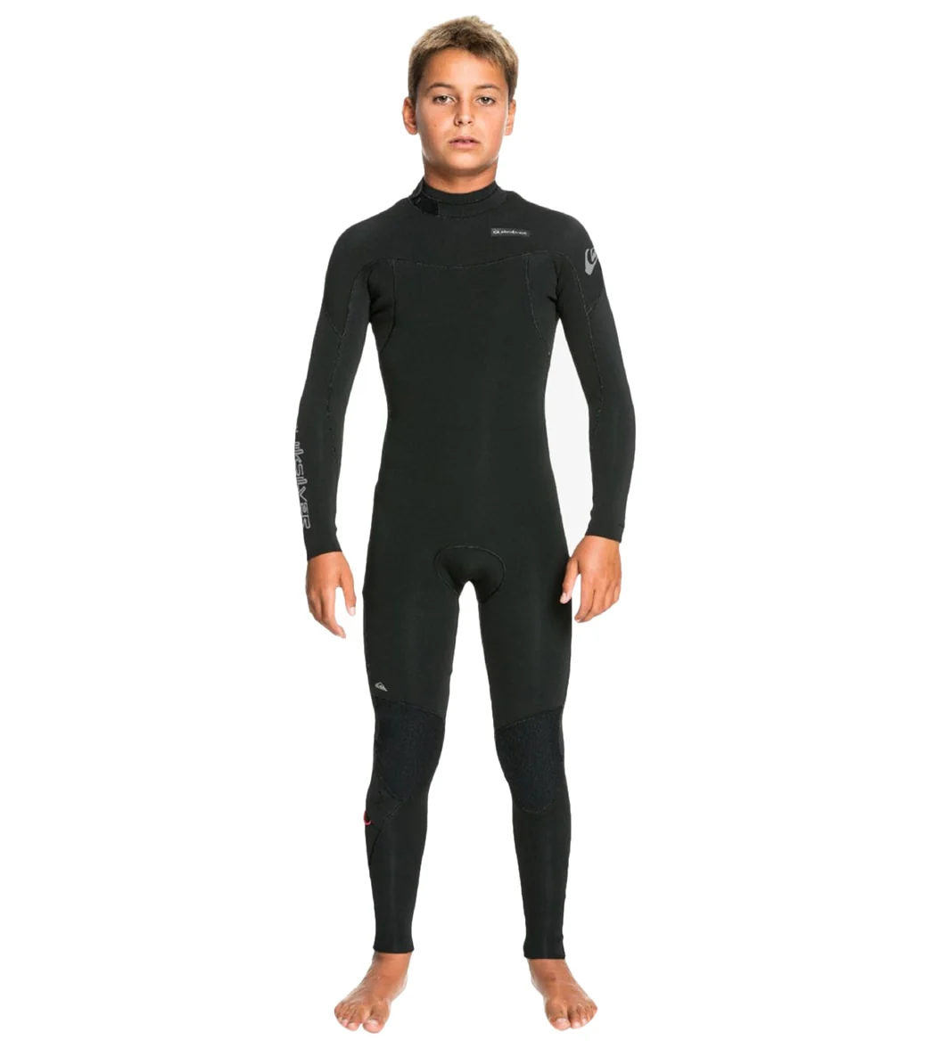 Quiksilver Youth 4/3mm Everyday Sessions B Back Zip Fullsuit Wetsuit - Image 3