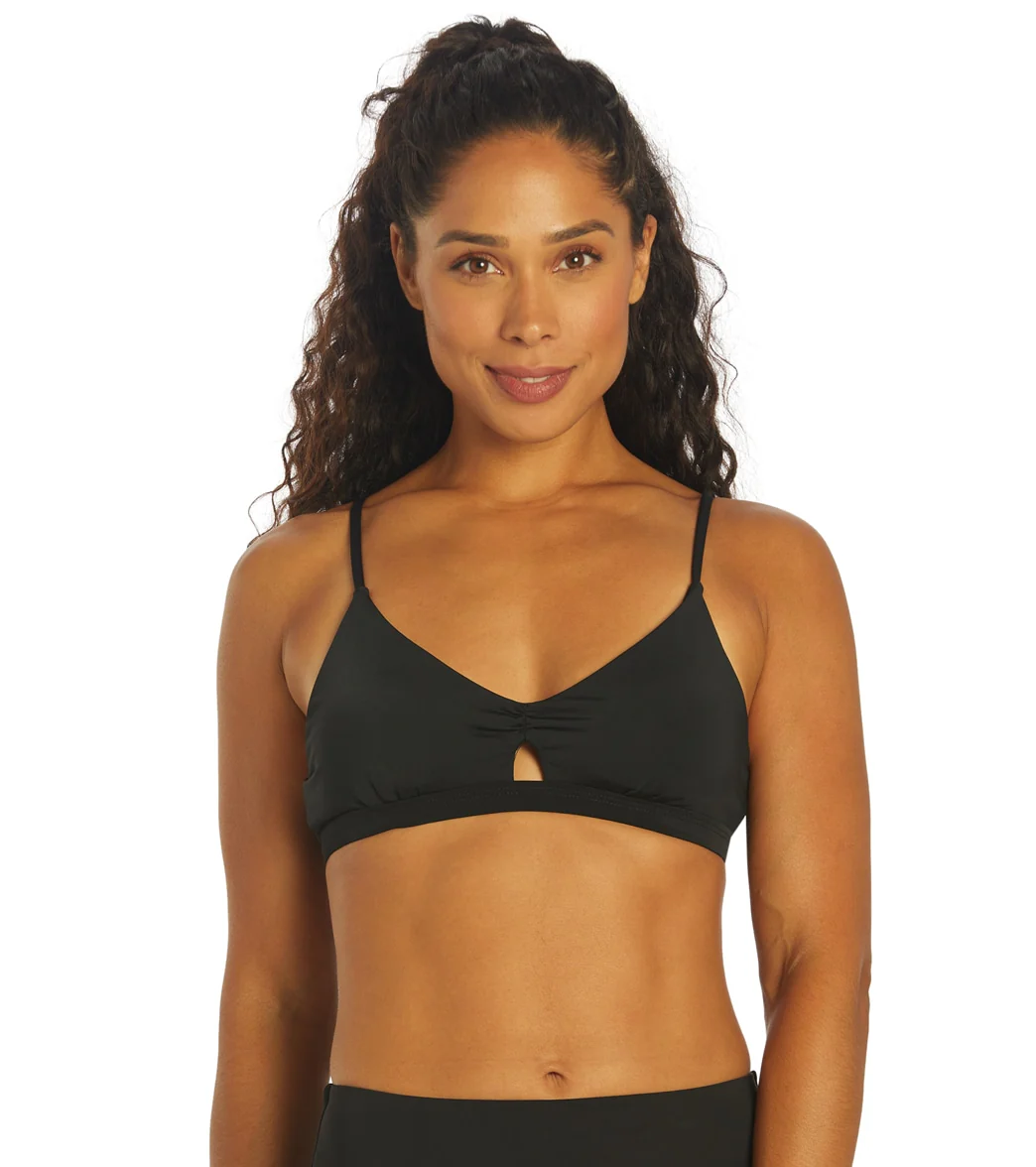 Quintsoul Women's Essentials Cropped Key Hole Bikini Top - Image 13