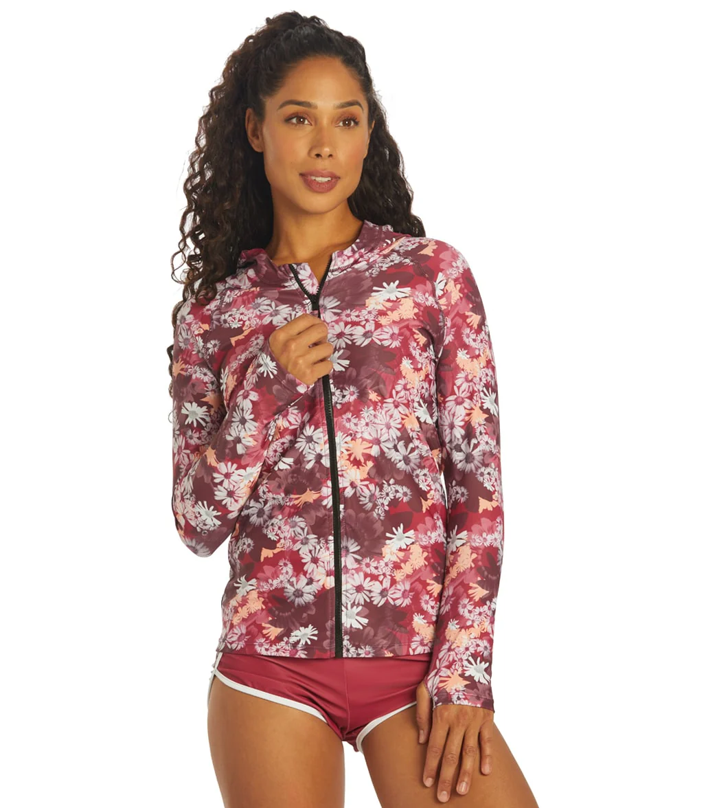 Quintsoul Women's Grace Bay Zip Front Long Sleeve Rashguard - Image 6