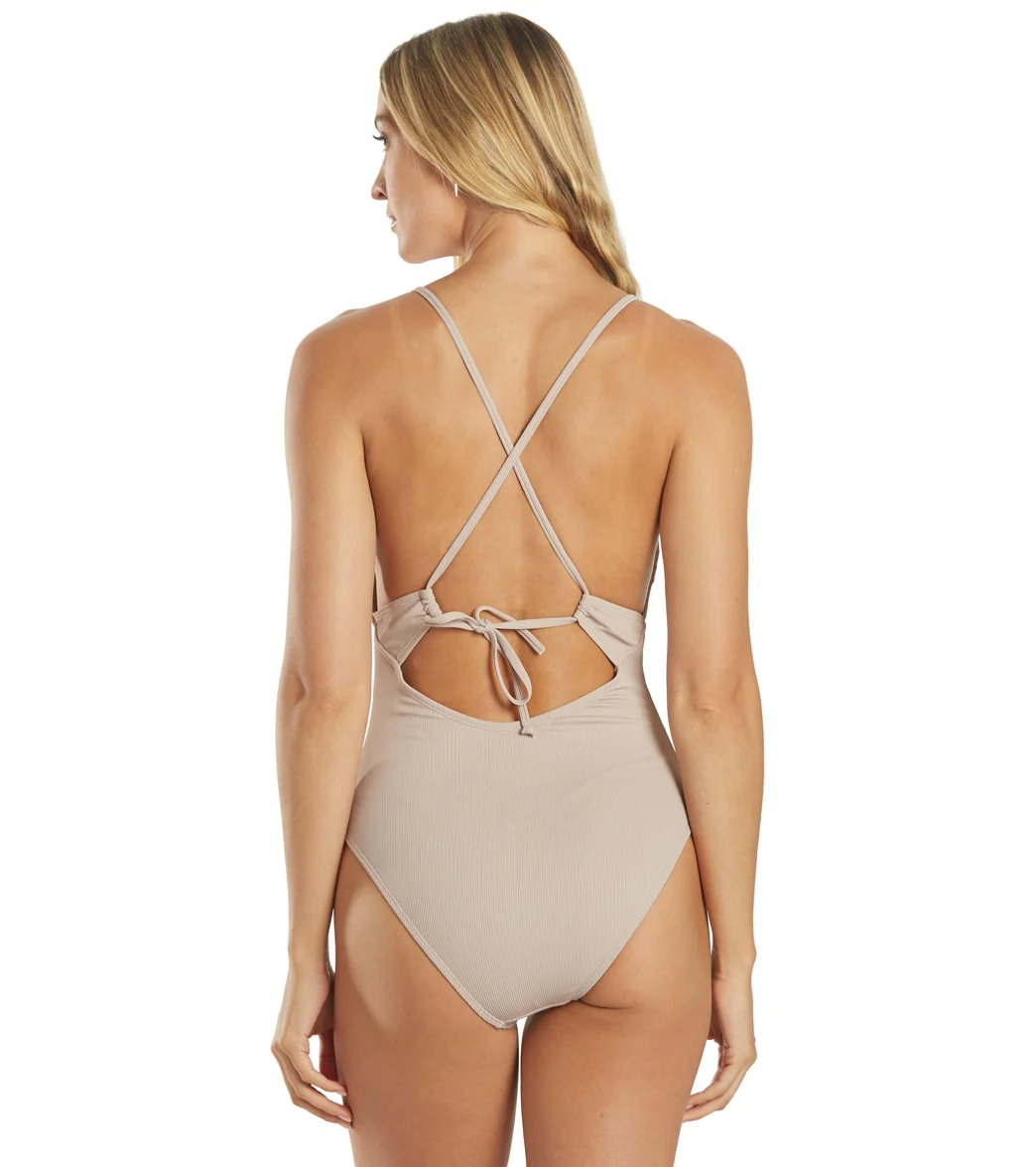 Quintsoul Women's Malibu Lace Up One Piece Swimsuit - Image 3