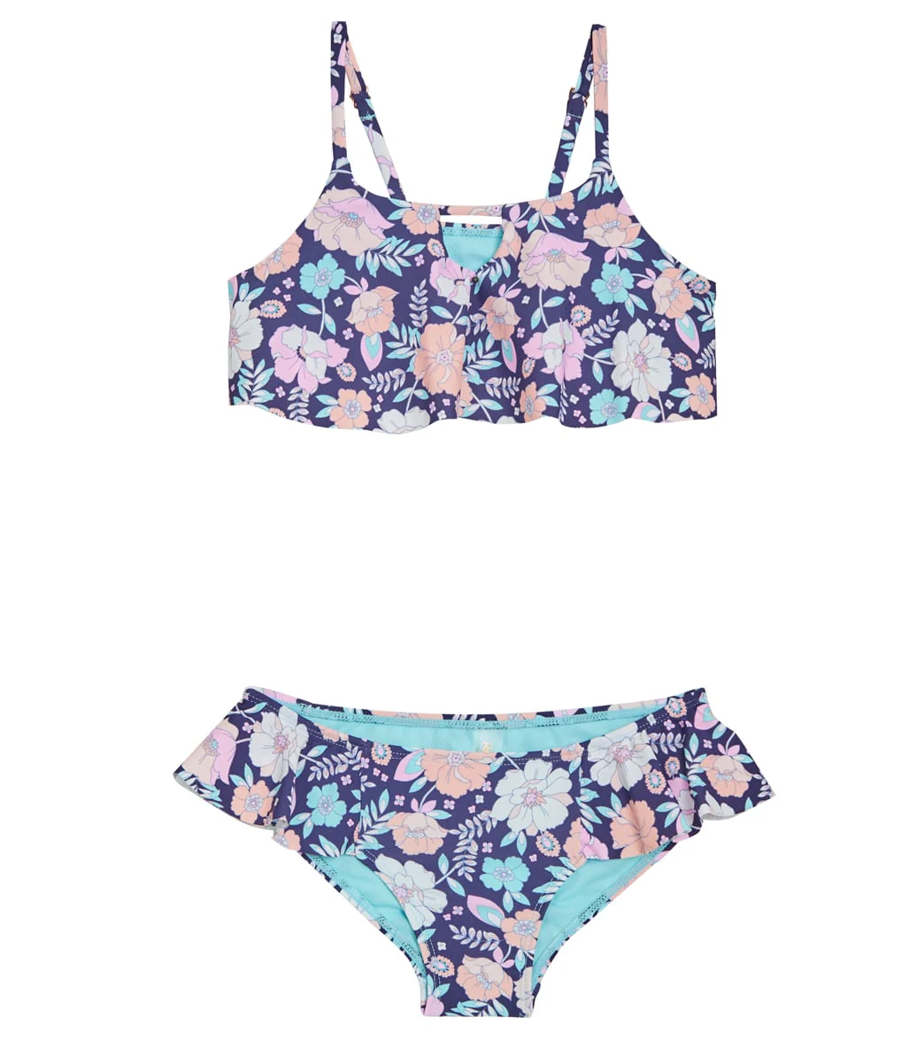 Raisins Girls' Flower Riot Cayucos Two Piece Bikini Set (Big Kid)