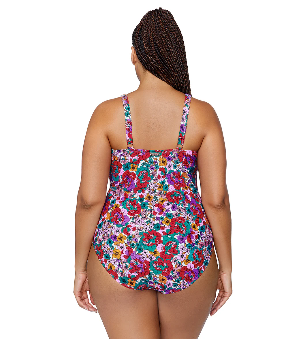 Raisins Women's Brilliant Bloom Muna Plus Size One Piece Swimsuit - Image 2