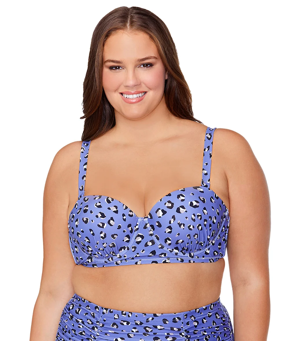 Raisins Women's Plus Size Caliente Lush Bikini Top - Image 5