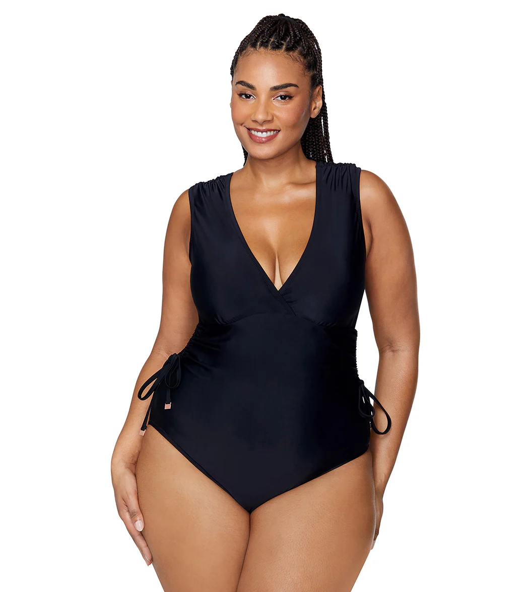 Raisins Women's Tranquilo Solids Lusiana Plus Size One Piece Swimsuit - Image 8