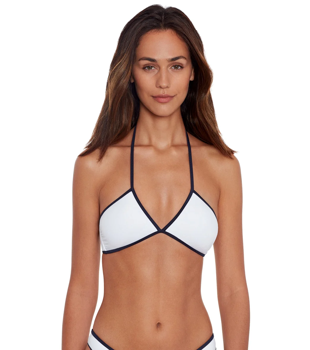 Ralph Lauren Women's Tipped Solids Halter V Neck Bikini Top - Image 5