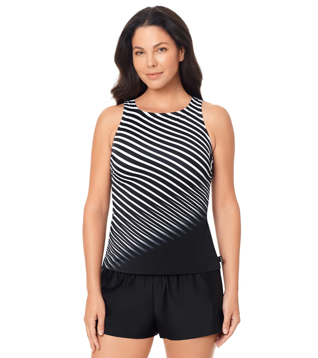 Reebok Women's Sharp Focus Tankini Top - Image 6