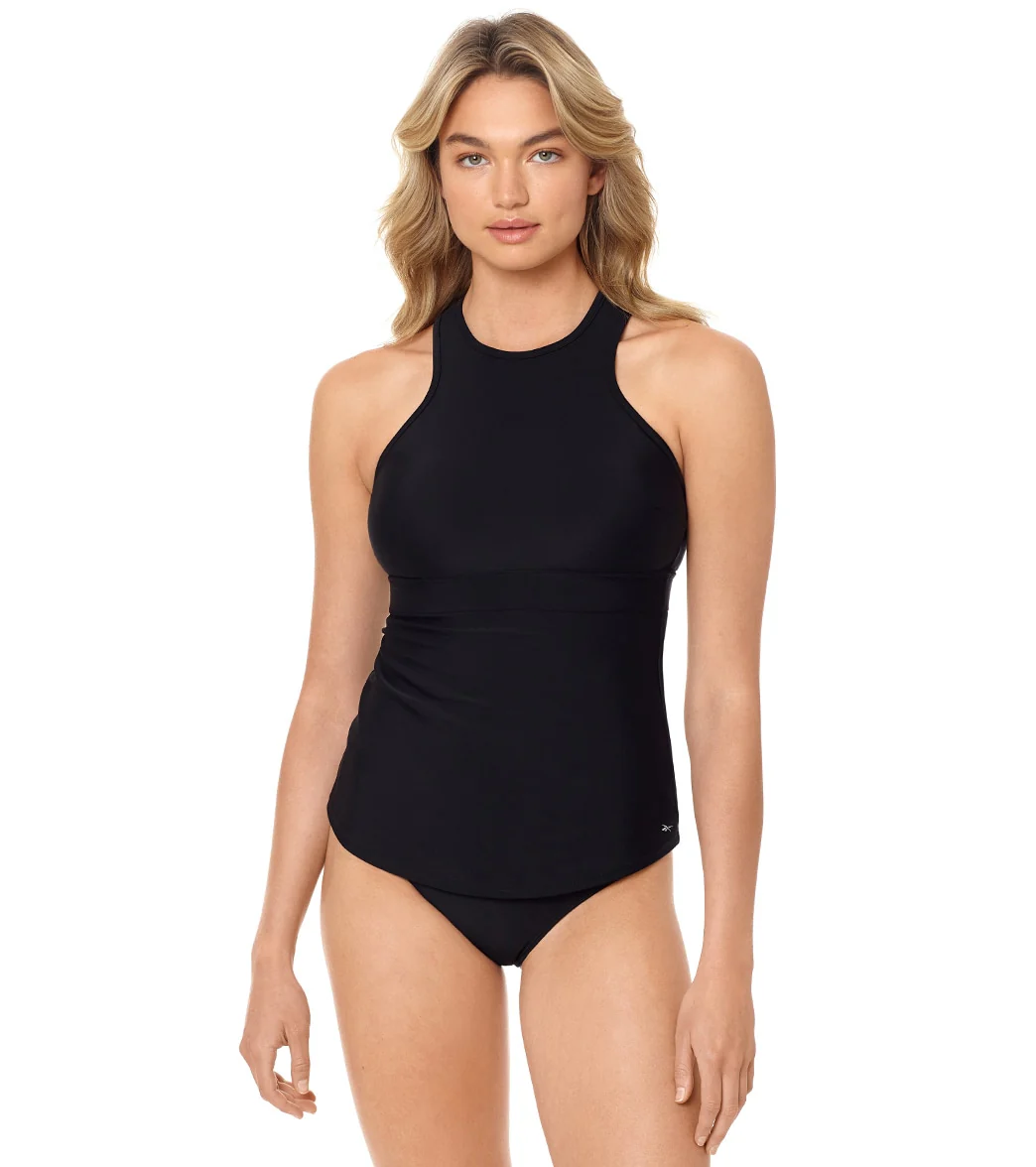 Reebok Women's Solid Tankini Top