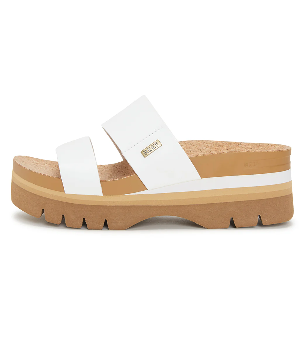 Reef Women's Cushion Vista Hi 2.5" Platform Slide Sandals - Image 2