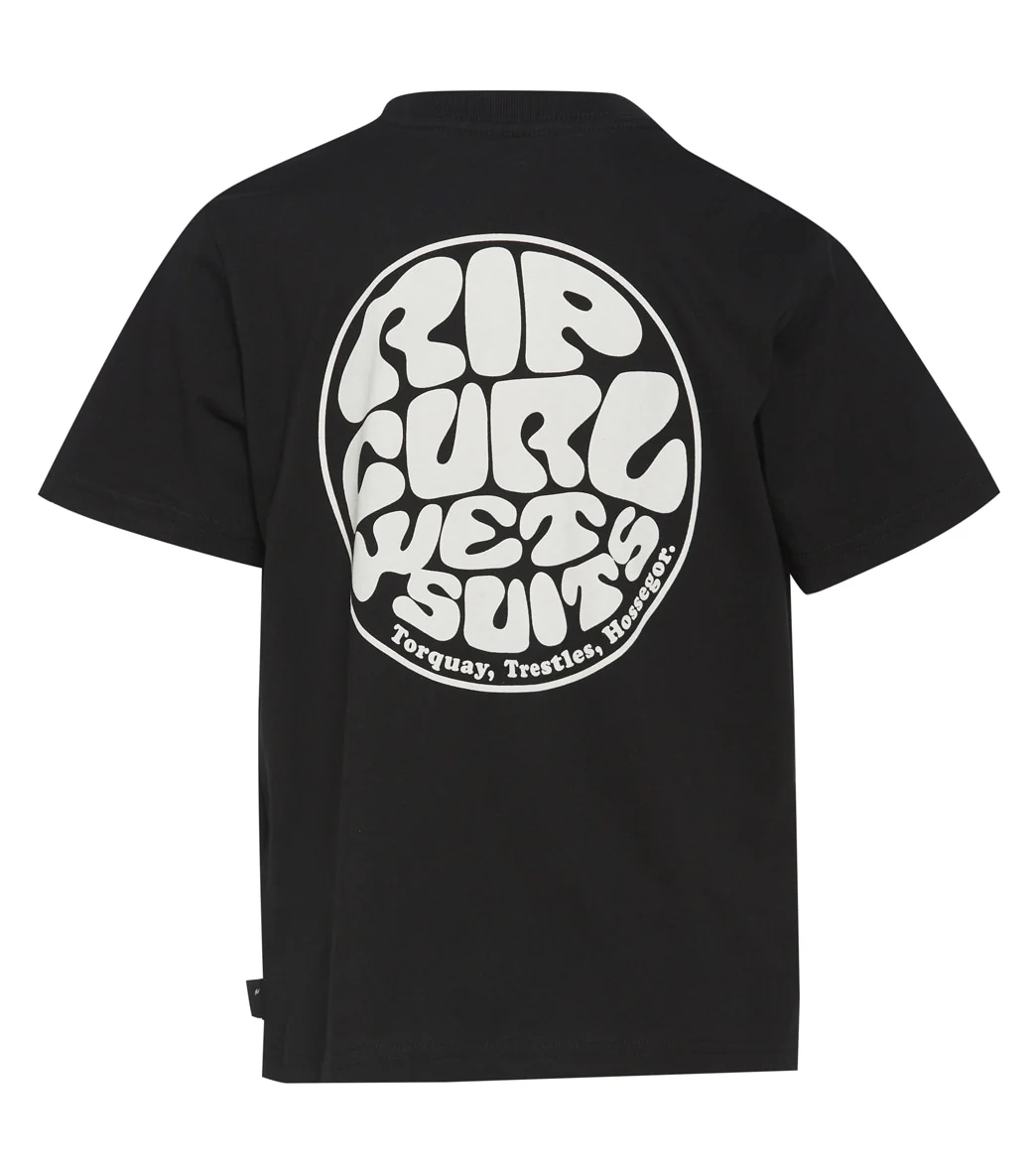 Rip Curl Boys' Wetsuit Icon Short Sleeve Tee (Big Kid) - Image 6