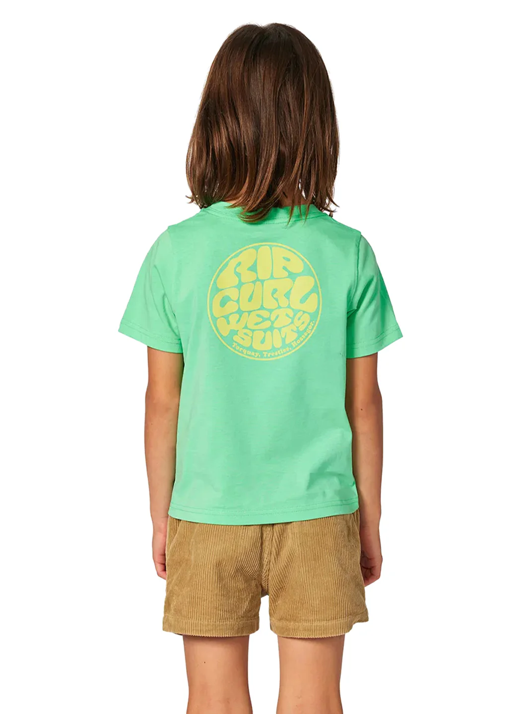 Rip Curl Boys' Wetsuit Icon Short Sleeve Tee (Toddler, Little Kid) - Image 3