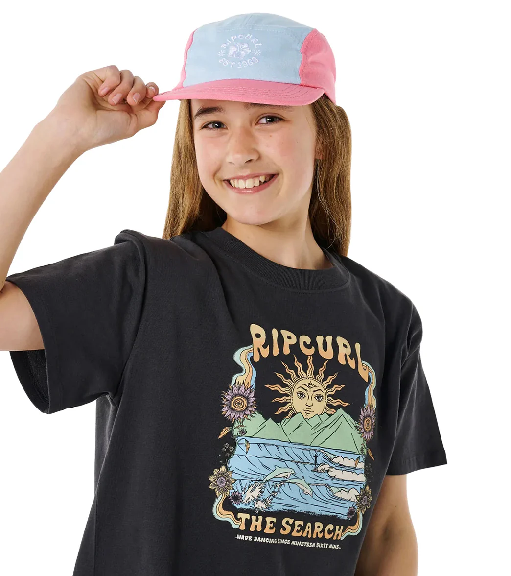 Rip Curl Girls' Hibiscus Heat Dad Trucker Hat - Image 4