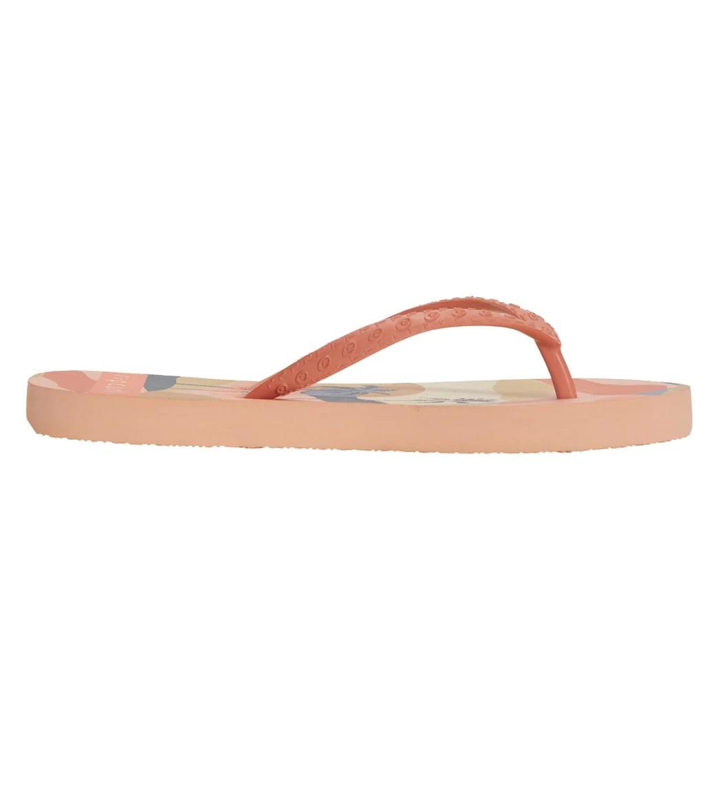 Rip Curl Girls' Melting Waves Girl Flip Flop (Big Kid) - Image 3