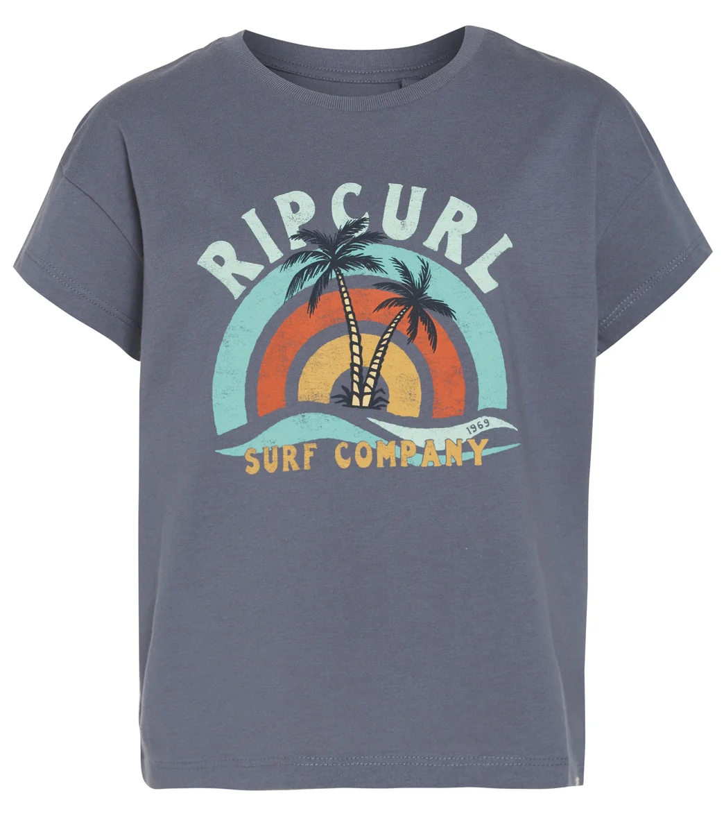 Rip Curl Girls' Sunny Paradise Crop Tee (Big Kid) - Image 4