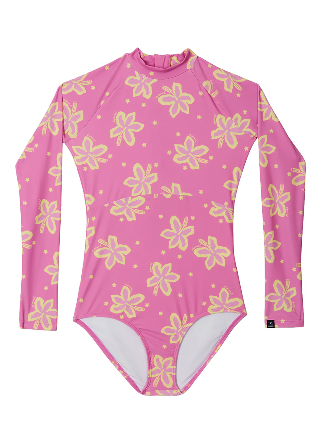 Rip Curl Girls' Tropic Floral Long Sleeve One Piece Surf Suit (Big Kid)