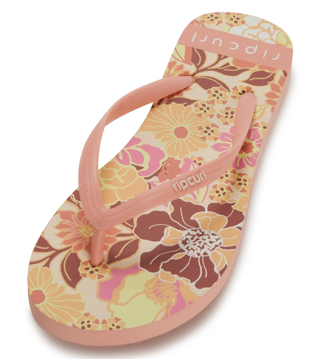 Rip Curl Girls' Wave Shapers Floral Girl Sandal (Little Kid) - Image 7
