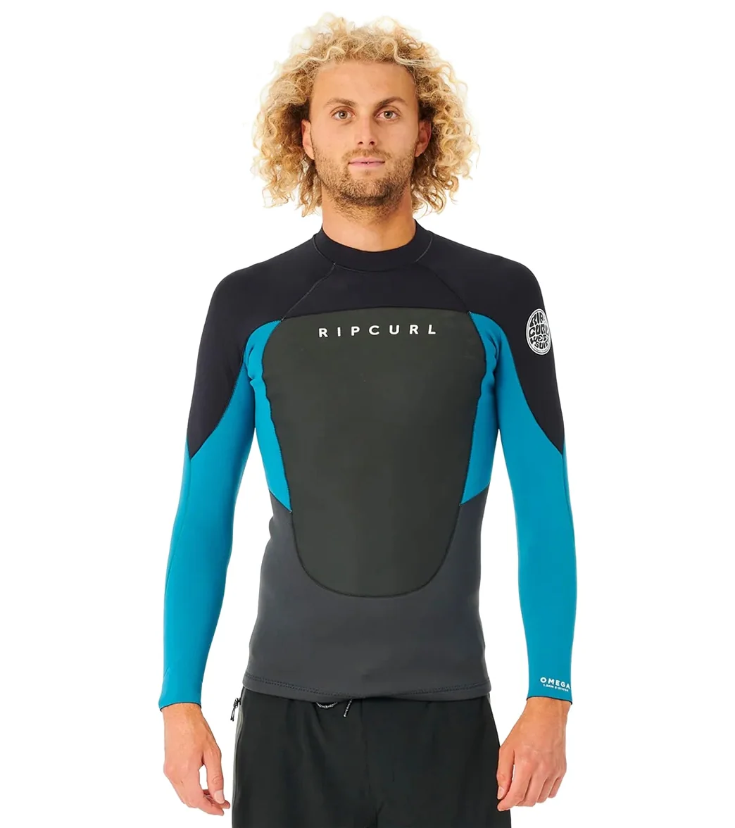 Rip Curl Men's 1.5mm Omega Zip Free Wetsuit Jacket - Image 10