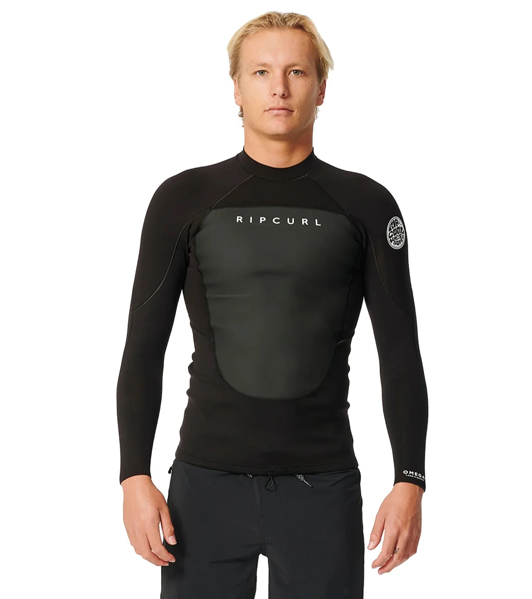 Rip Curl Men's 1.5mm Omega Zip Free Wetsuit Jacket - Image 4