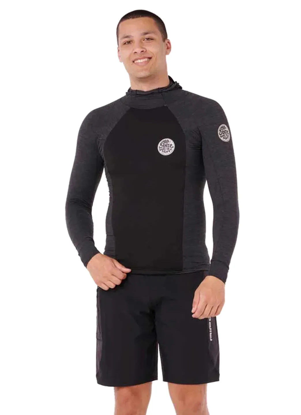 Rip Curl Men's 1.5mm Ultimate Search Long Sleeve Hooded Pullover Wetsuit Top - Image 2