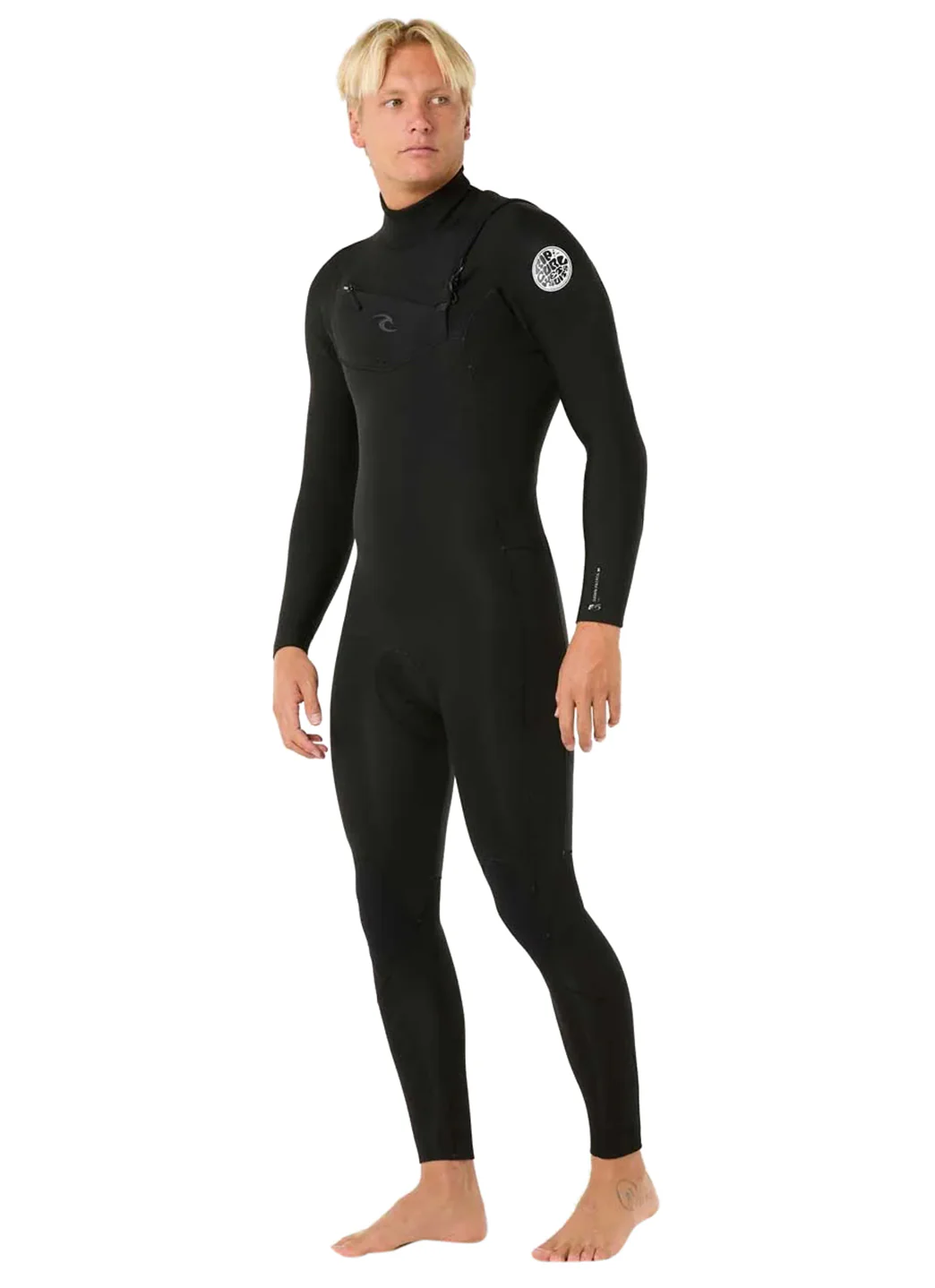 Rip Curl Men's 4/3mm Dawn Patrol Pro Chest Zip Fullsuit Wetsuit - Image 4