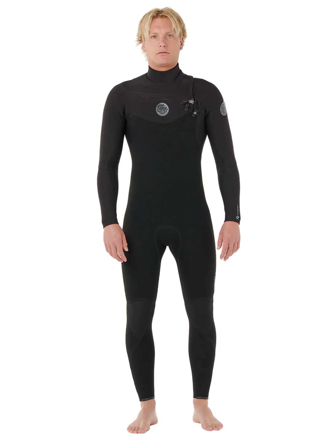 Rip Curl Men's 4/3mm Flashbomb Chest Zip Fullsuit Wetsuit - Image 2