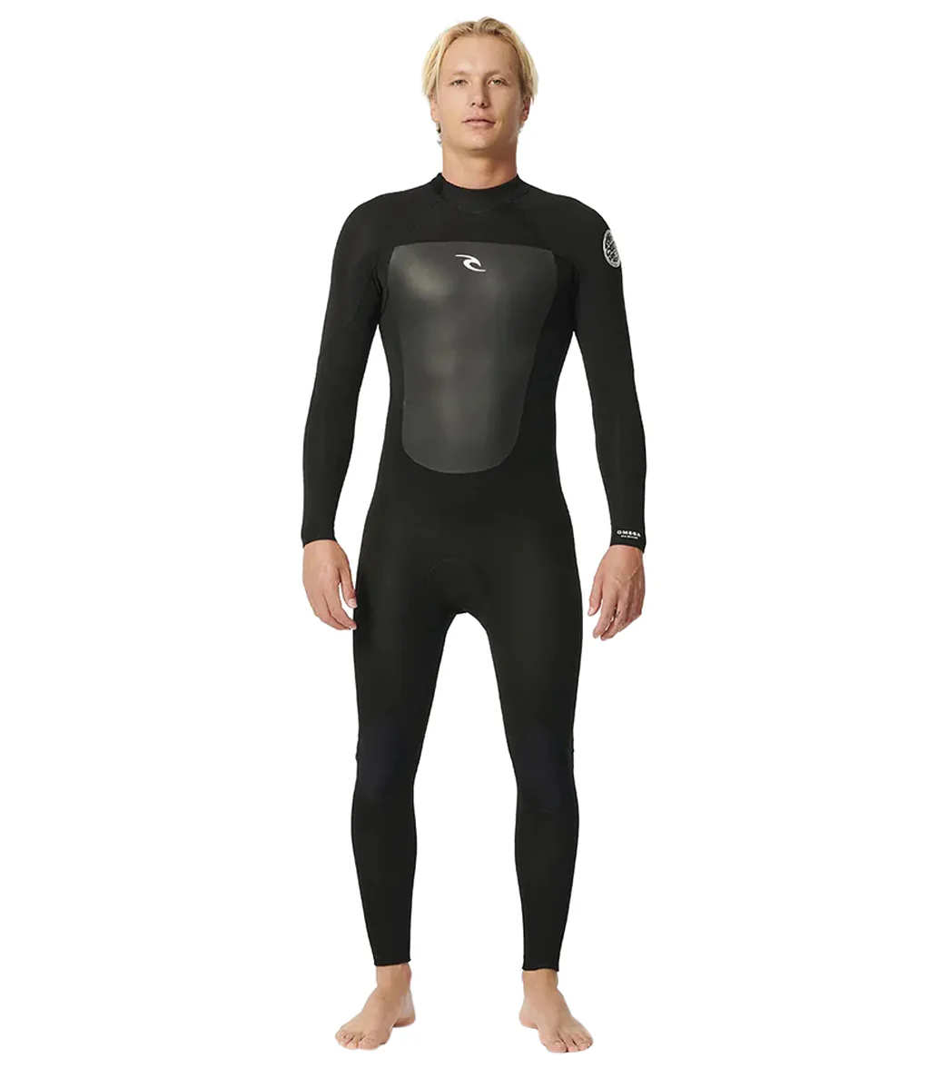 Rip Curl Men's 43mm Omega Back Zip Steamer Fullsuit Wetsuit - Image 7