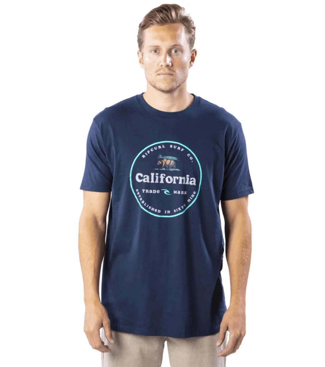 Rip Curl Men's Big Cali Bear Prem Tee - Image 6