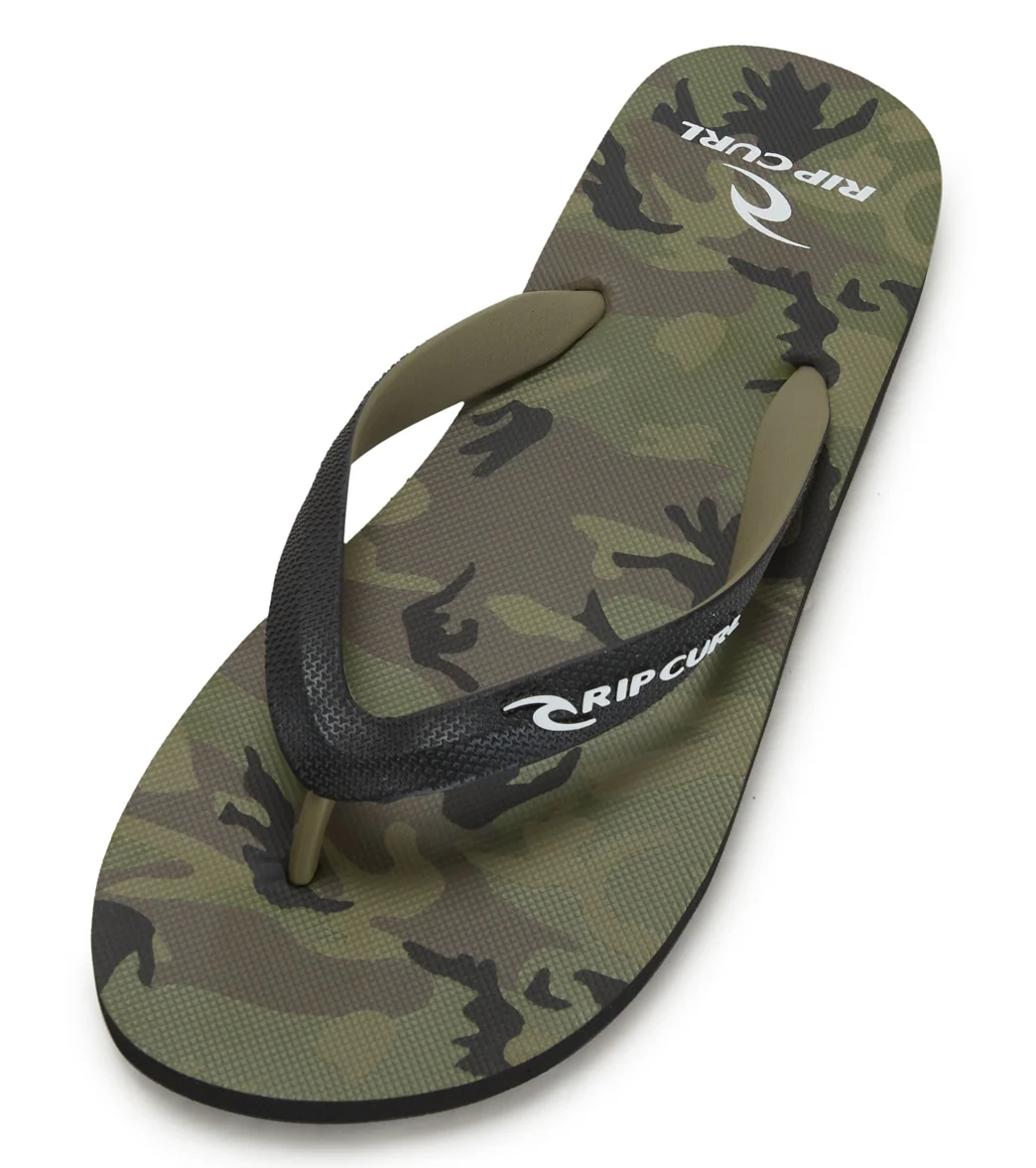 Rip Curl Men's Camouflage Open Toe Flip Flops - Image 7