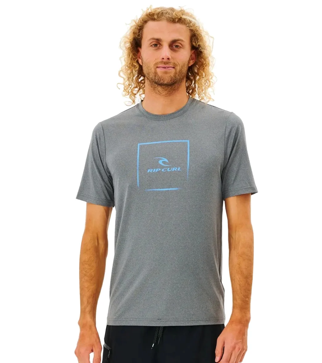 Rip Curl Men's Corp Icon Short Sleeve Upf 50 Surf Shirt - Image 6