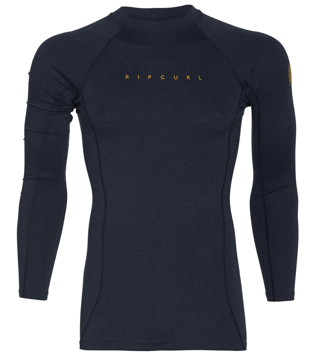 Rip Curl Men's Dawn Patrol Perf Long Sleeve UPF 50 Rash Guard - Image 12