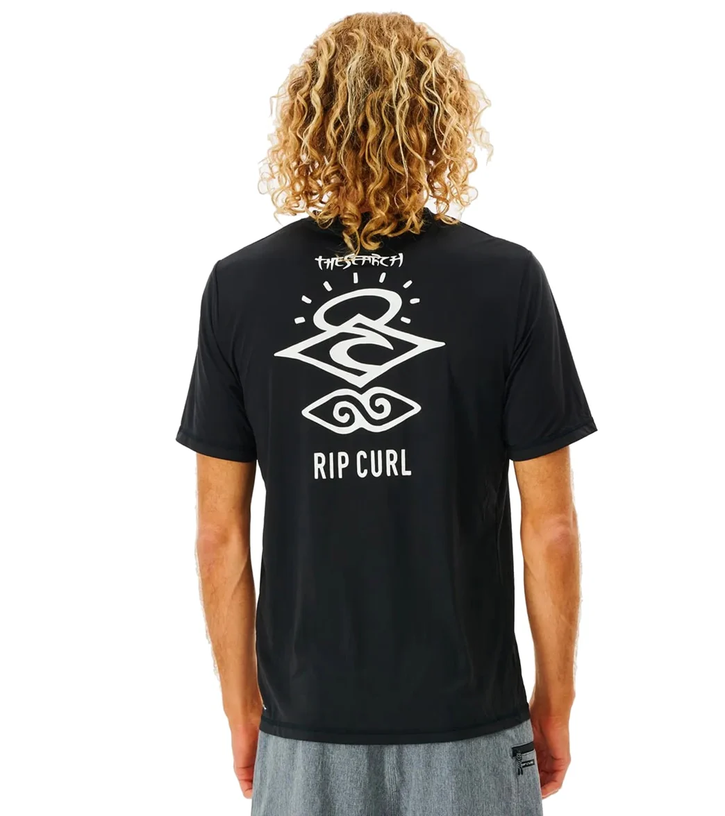 Rip Curl Men's Icons Surflite Short Sleeve Upf 50 Surf Shirt - Image 3