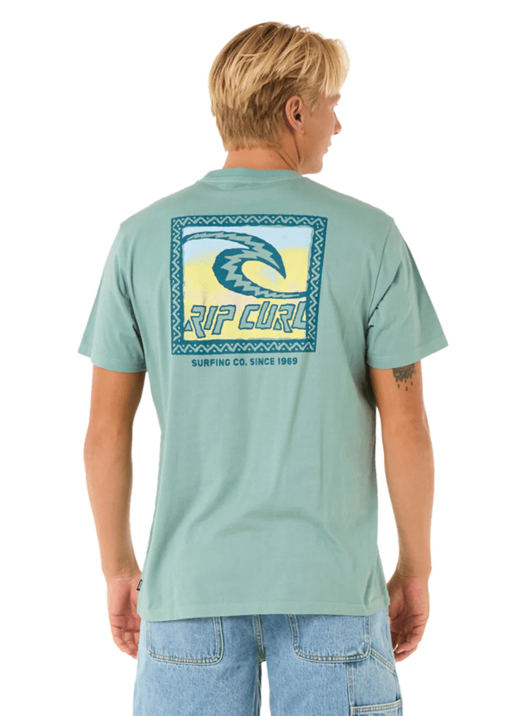 Rip Curl Men's Raw Energy Trad Tee - Image 4