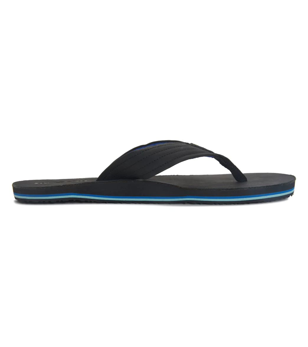 Rip Curl Men's Revival Leather Open Toe Flip Flops - Image 5
