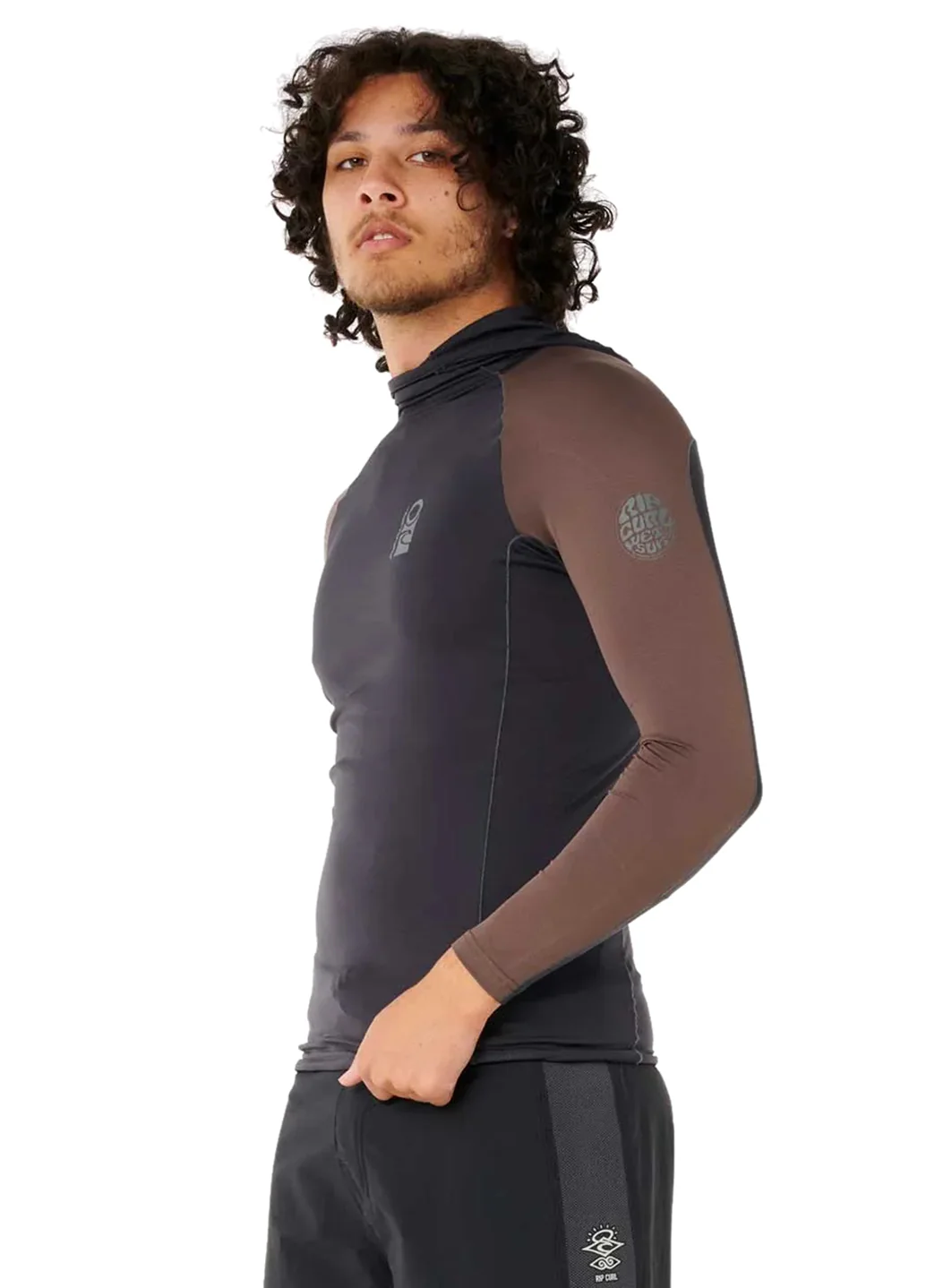 Rip Curl Men's Search UPF Long Sleeve Hood - Image 3