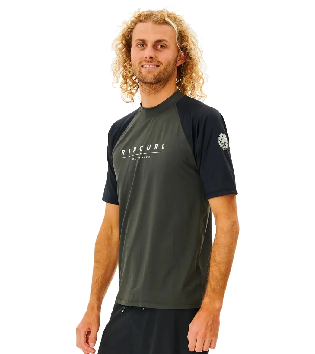 Rip Curl Men's Shockwaves Short Sleeve Upf 50 Surf Shirt - Image 6