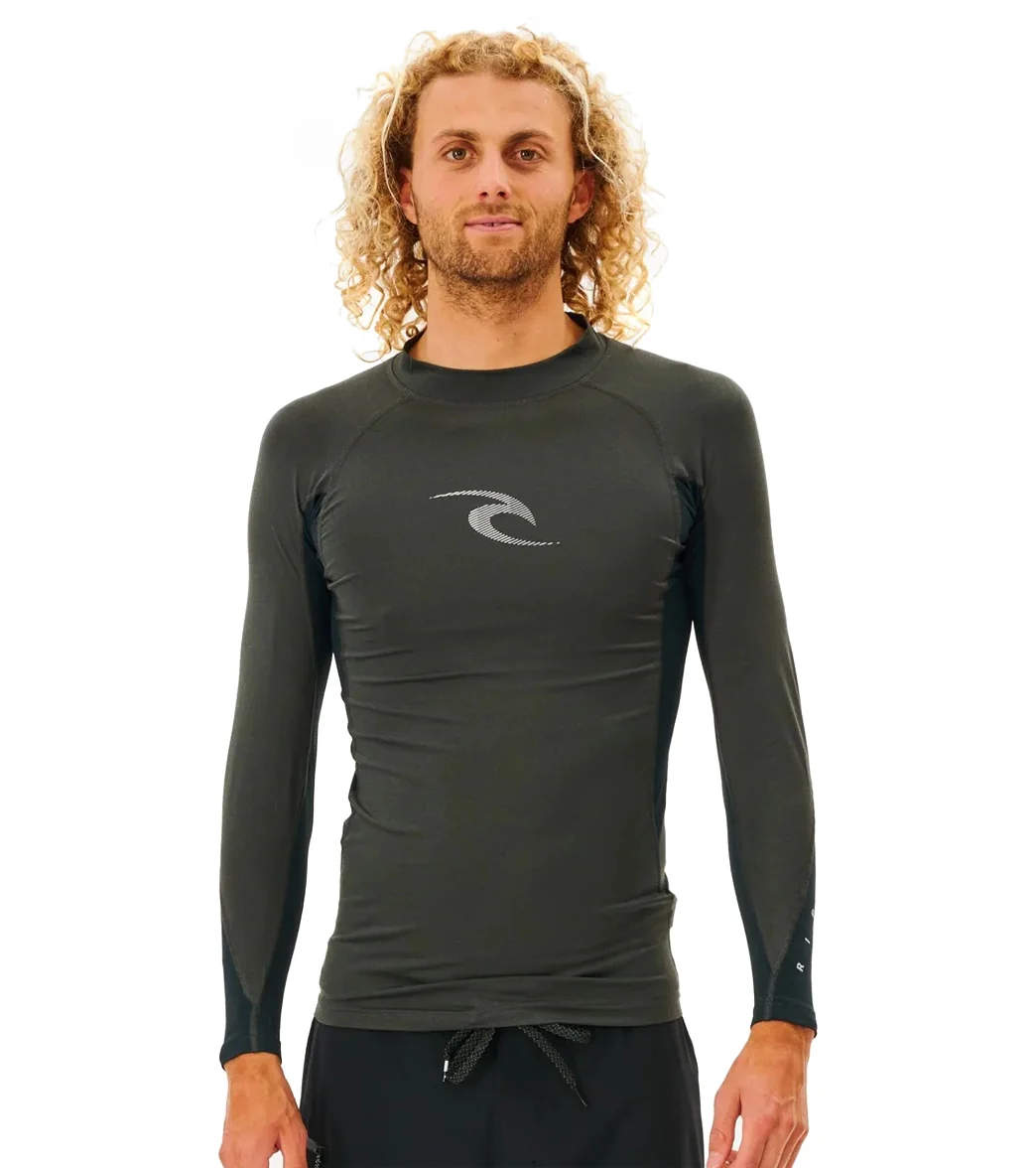 Rip Curl Men's Waves Long Sleeve UPF 50 Rash Guard