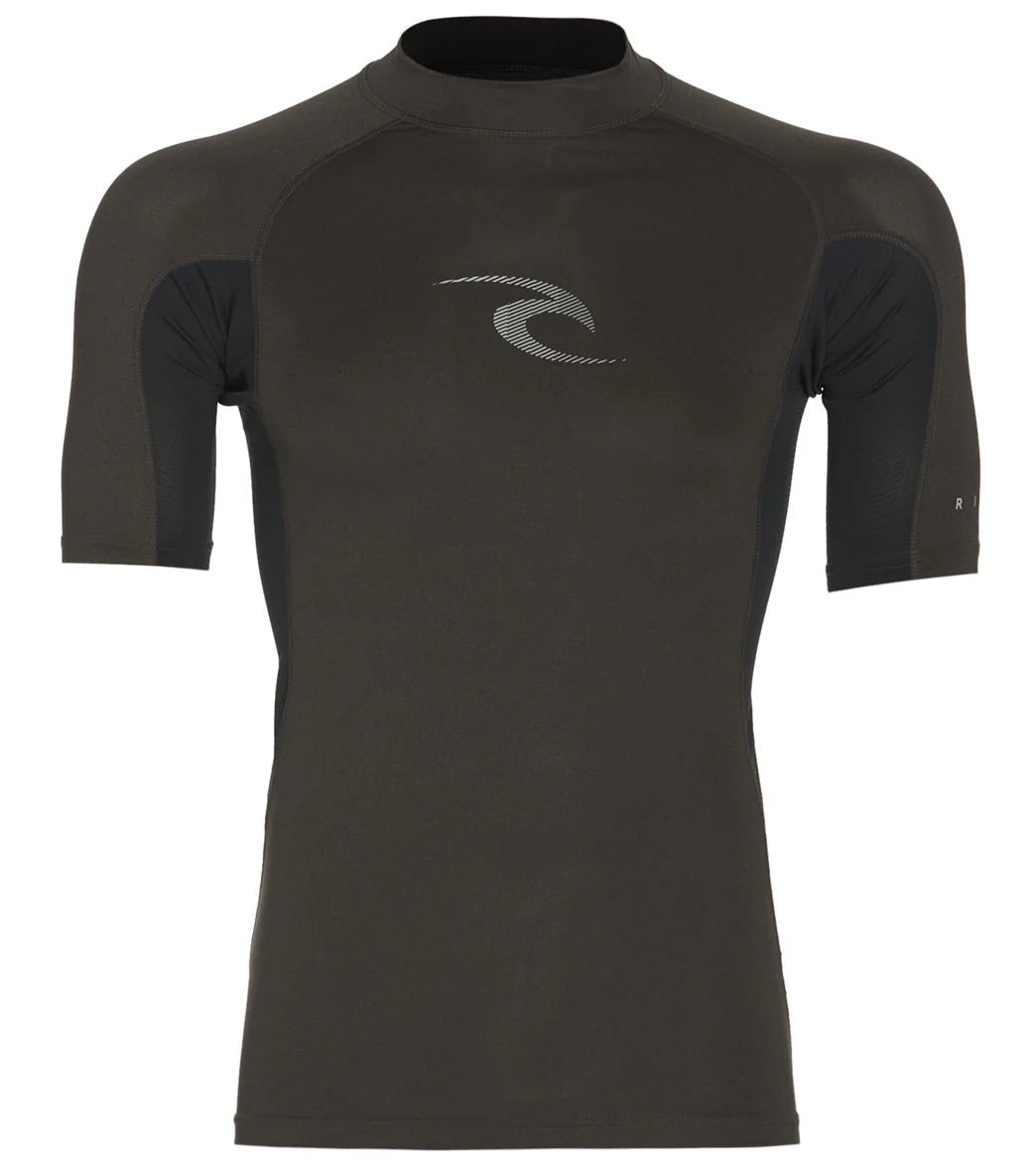 Rip Curl Men's Waves Short Sleeve UPF 50 Rash Guard - Image 4