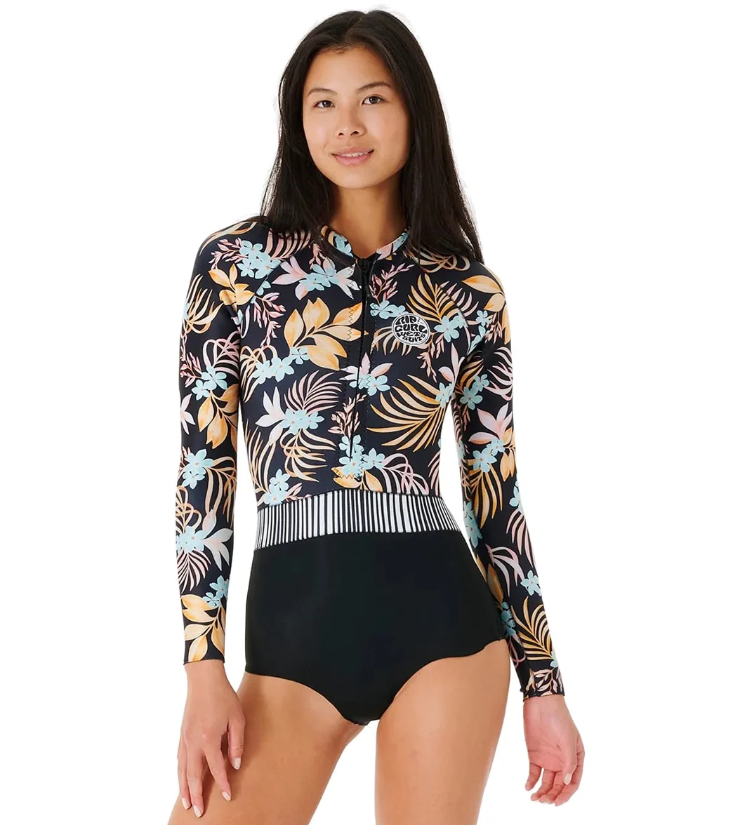 Rip Curl Women's 1mm G-Bomb Long Sleeve High Cut Springsuit Wetsuit - Image 6